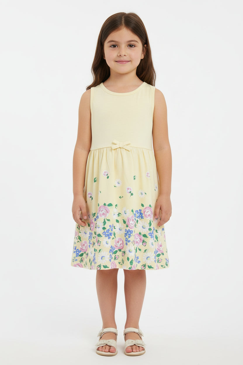 R&B Brand Girls' Floral Summer Dress